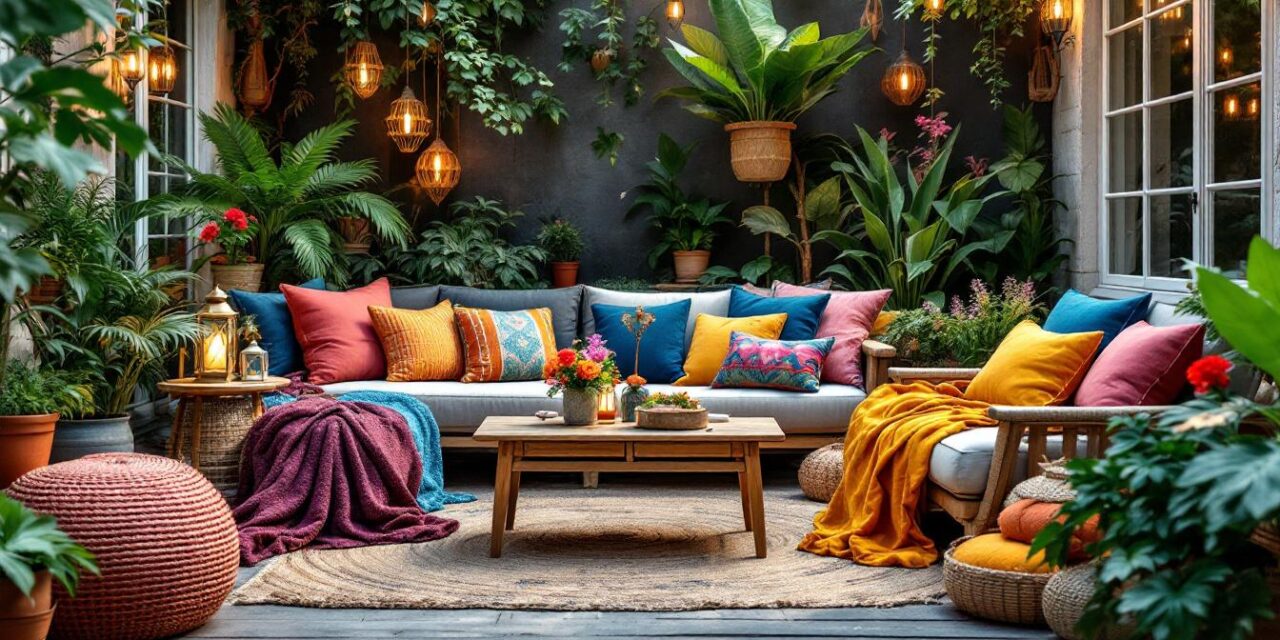 découvrez comment aménager un salon de jardin bohème avec nos 5 conseils essentiels. transformez votre espace extérieur en un havre de paix, mêlant confort et esthétique avec des touches naturelles et des couleurs chaleureuses.
