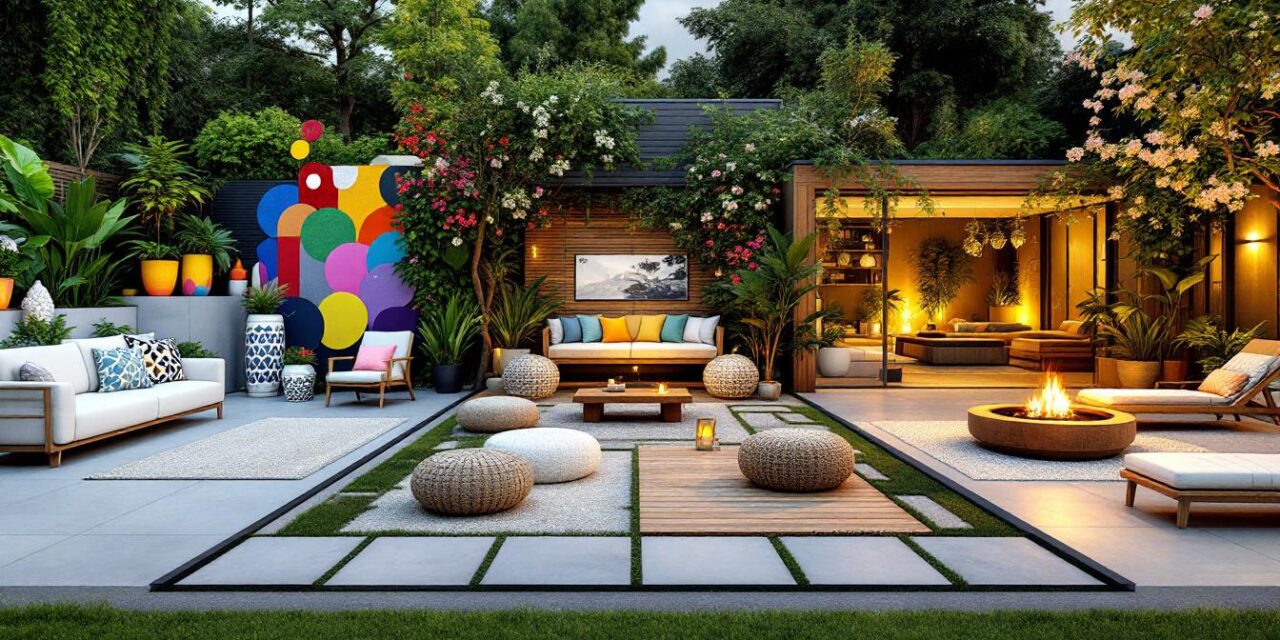 découvrez les 5 tendances déco incontournables pour métamorphoser votre jardin en un espace chaleureux et esthétique. inspirez-vous d'idées créatives pour aménager vos extérieurs, alliant harmonie et modernité.